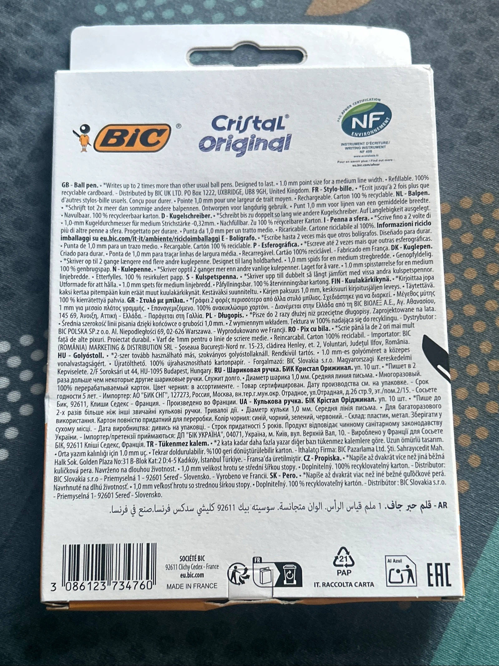 Kristal bic pen – photo 2